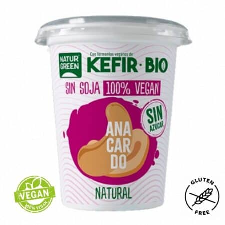 Kefir Vegetal D'anacard Natural 400gr Naturgreen Eco