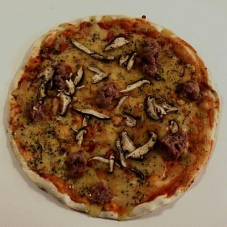 Pizza Fresca D'espelta Amb Botifarra I Shitake 475gr Pastaselecta Ecook
