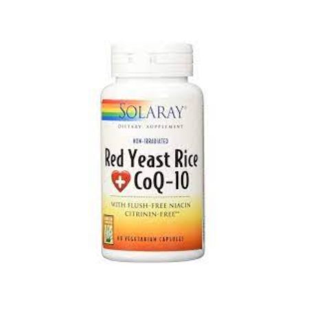 Red Yeast Rice Plus Q10 60caps Solaray