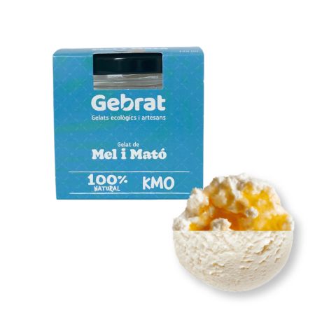 Ice Cream Honey And Cottage Cheese 125ml Gebrat ECO Supermercat