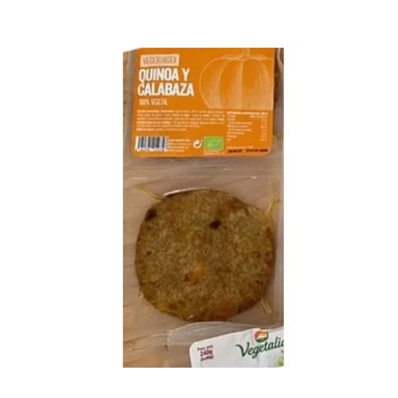 Vegeburger Quinoa I Carbassa 2x70gr Vegetalia Eco