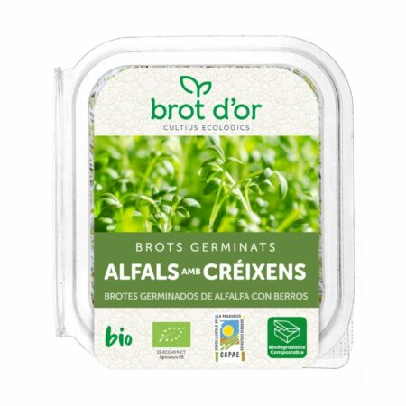 Sprouts Alfalfa and cress (watercress) 70gr Brots d’Or ECO