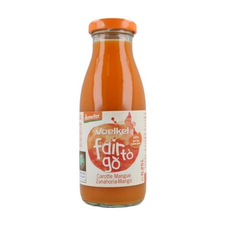 Carrot juice and mango demeter 250ml Voelkel Eco