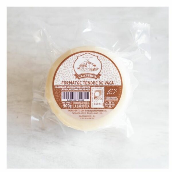 cheese tender of cow 250gr claperol eco