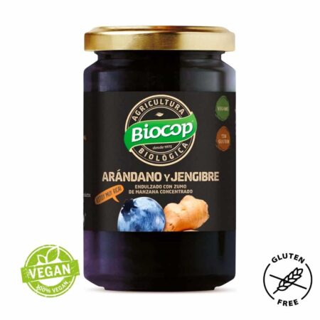 compote blueberries and ginger 265g ecocop eco
