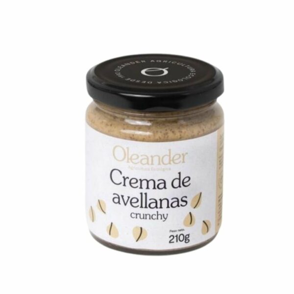 cream hazelnut crunchy 210gr oleander