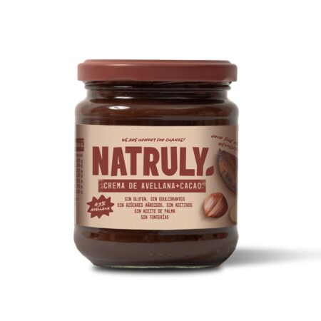 Crema De Avellana Y Cacao 300g Natruly Eco