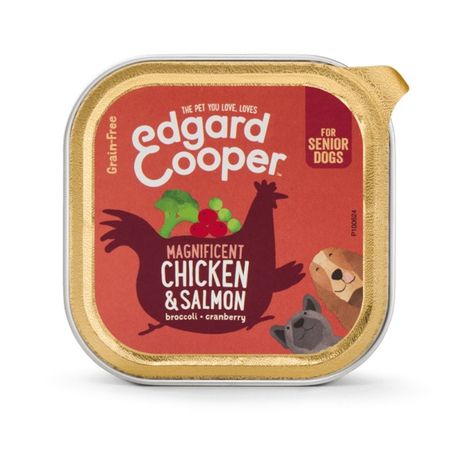 Edgard Cooper Terrina senior chicken and salmon 150 gr