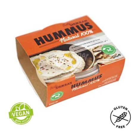 Hummus Natural 240gr Shukran Eco