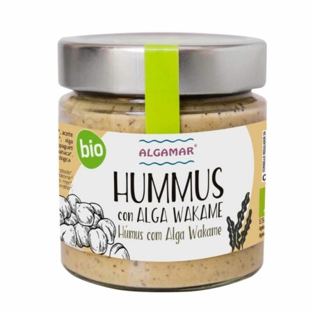Hummus with Wakame Seaweed 180gr Algamar Eco