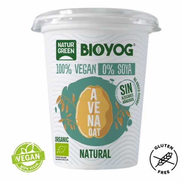 Oat vegetable yogurt 400gr Naturgreen Eco
