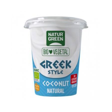 113068768 Iogurt Grec Coco 400g Naturgreen Eco