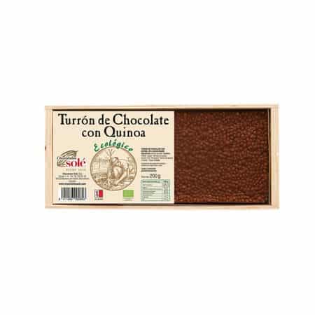 123956541 Turró Xocolata Amb Quinoa 200gr Chocolates Solé Eco