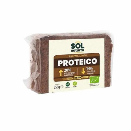 130504141 Pa Alemany Proteic Keto Bio 250g Sol Natural Eco