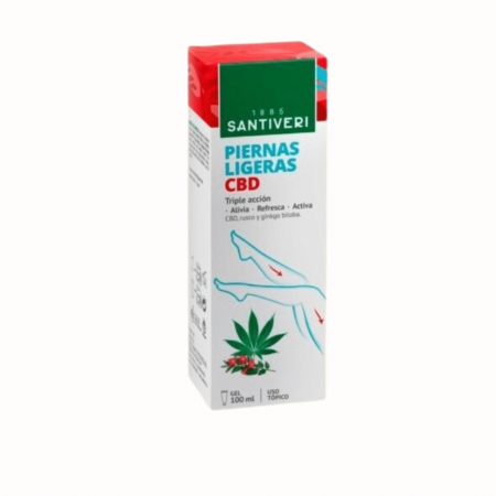 138900149 Cames Lleugeres Gel Amb Cbd Santiveri 100 Ml