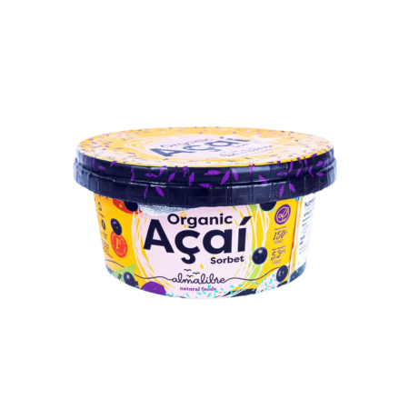 148498496 Sorbet D'açaí Amb Guaranà Vegà I Sense Gluten 150gr Almalibre Eco 780627257697