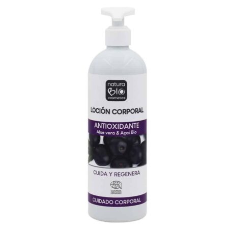 152123304 Loció Corporal Antioxidant Àloe Vera & Açai 500ml Naturabio Eco 8437024477662