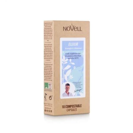 152127975 Cafè Càpsules Compostables Elixir (10 Cap) Novell Eco 8422675017596