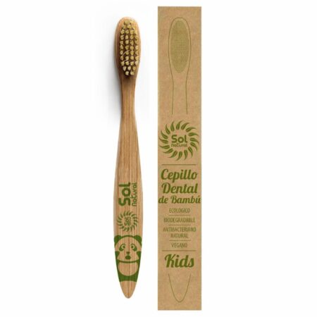 Cepillo de dientes bambú niño Sol Natural