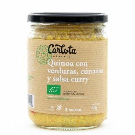 Quinoa Con Verduras Curcuma Y Curry 425g Eco