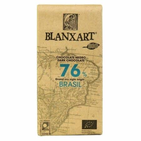 Xocolata Brazil Negra Blanxart 76 Brasil 125 gr.