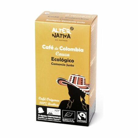 Capsulas Cafe Colombia Compostable 10x5 Alternativa Eco