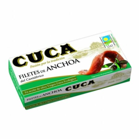 Solomillo Anchoa Del Cantabrico Sin Gluten 50ml Cuca Eco
