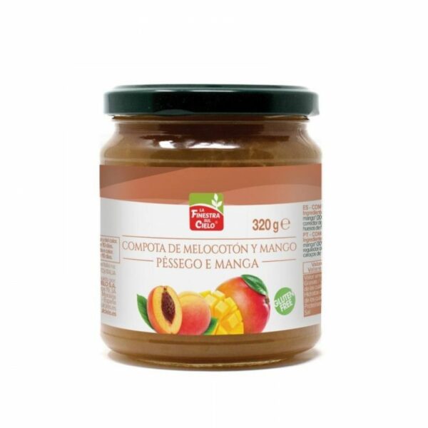 Compota Mango I Melocotón 320gr La Finiestra Eco