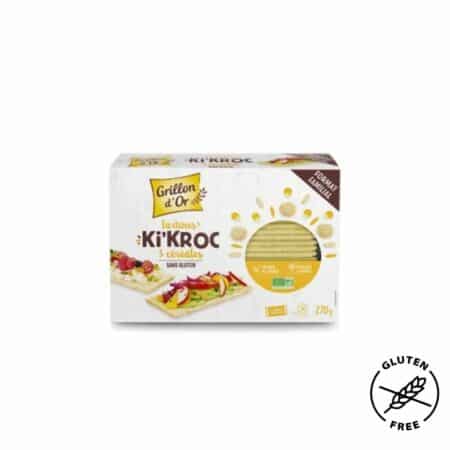 Crakers 3 Cereals S G 270gr Grillon D'or Eco
