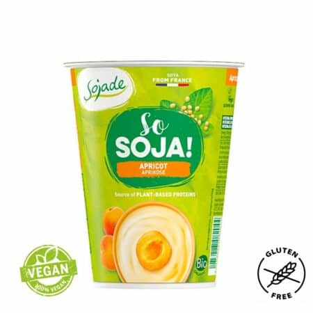 Iogurt Vegetal De Soja Natural I Albercoc 400gr Sojade Eco