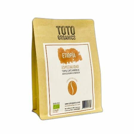 Cafe Etiopia 100% Arabica Ecologico Grano