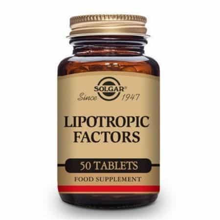 Factores Lipotropicos 50comp Solgar