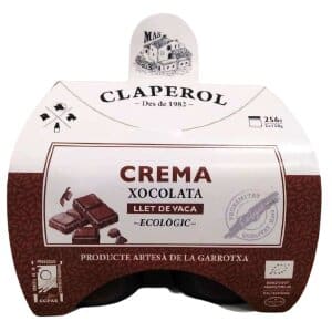 Crema Chocolate 2x128g Claperol ECO