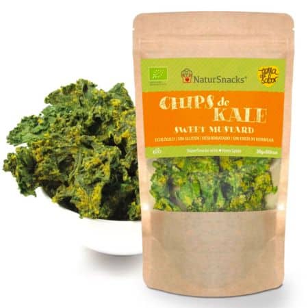 Chips De Kale + Mostaza Con Miel 30gr Natursnacks Eco
