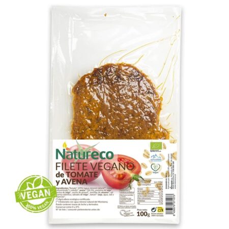 Filete Vegano De Tomaquete I Avena 100gr Natureco Eco
