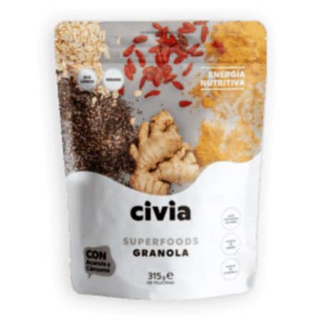 Granola Superfoods Sin Gluten 315gr Civia Eco