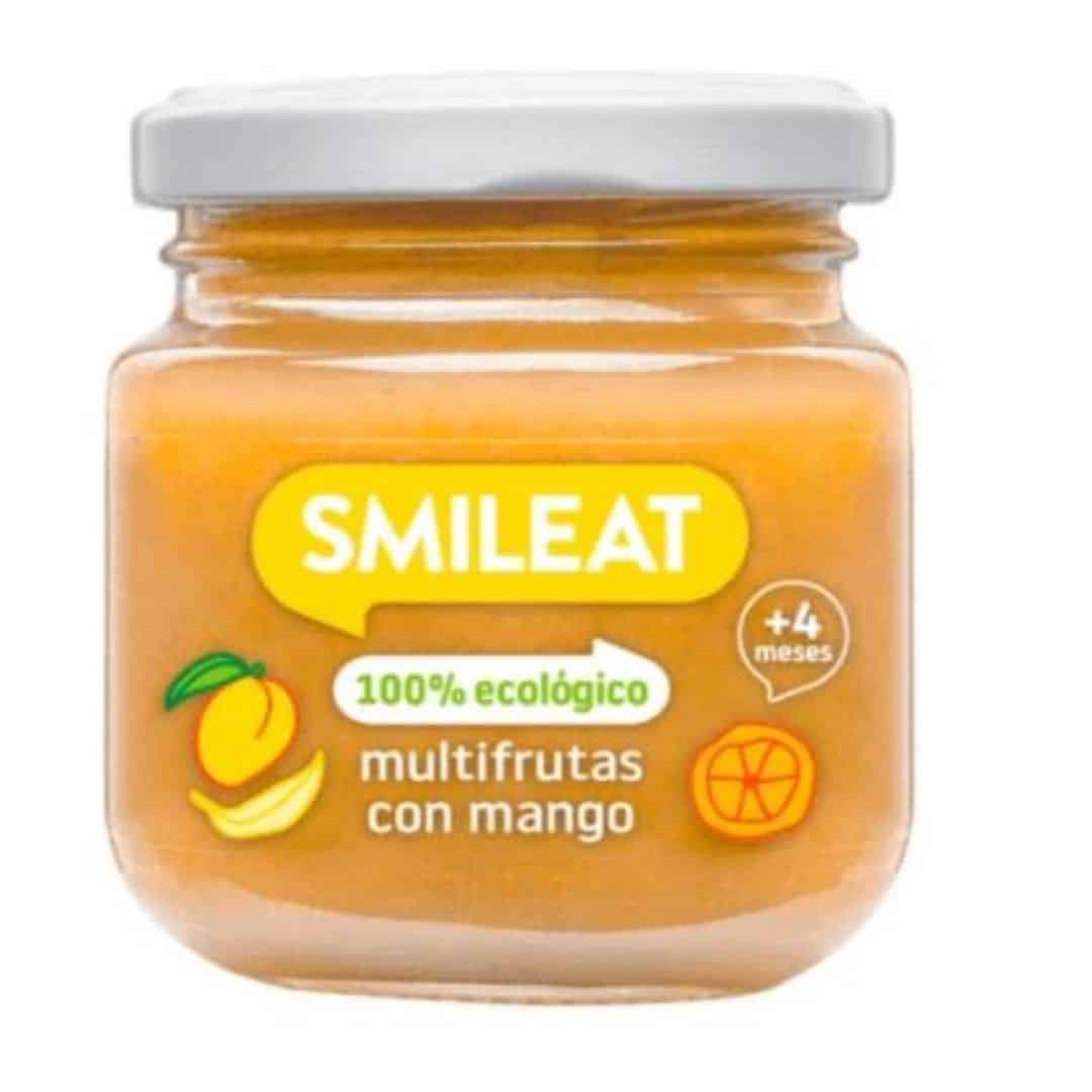 Potito Multifruta +4 meses Sin Gluten 130g Smileat - Bioshop El Cambio