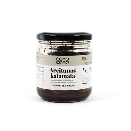 Olives Kalamata Con Hierbas Aromáticas 200 G Comocomo Eco