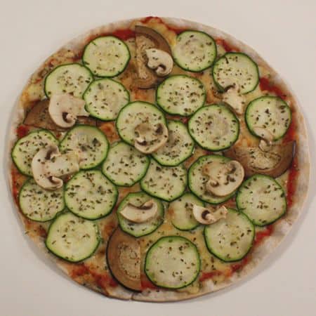 Pizza Fresca Vegetal Alberginia, Cabasso, Champis Sin Gluten Pastaselecta