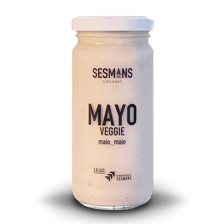Salsa Mayonesa Vegana 240gr Sesmans Organic Eco