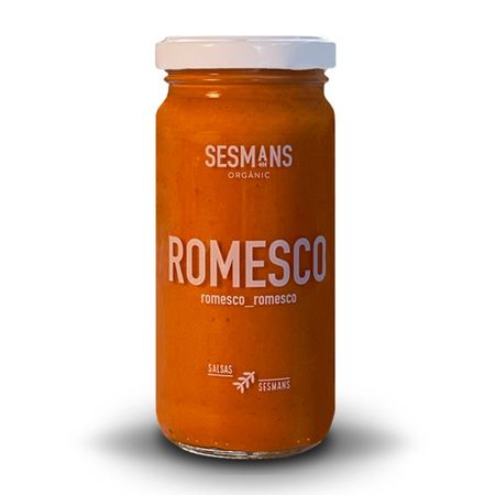 Salsa Romesco 240gr Sesmans Organic Eco