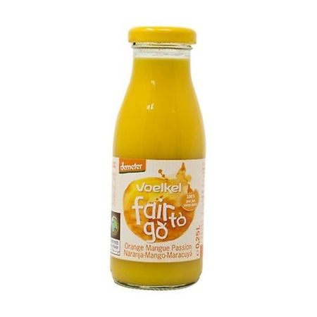 Zumo De Naranja Maracuya I Mango Demeter 250ml Voelkel Eco