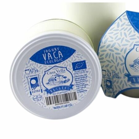 Yogur de vaca natural 450gr Claperol ECO