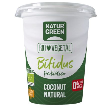 112997260 Iogurt Coco Bifidus Probiòtic 400g Natur Green Eco