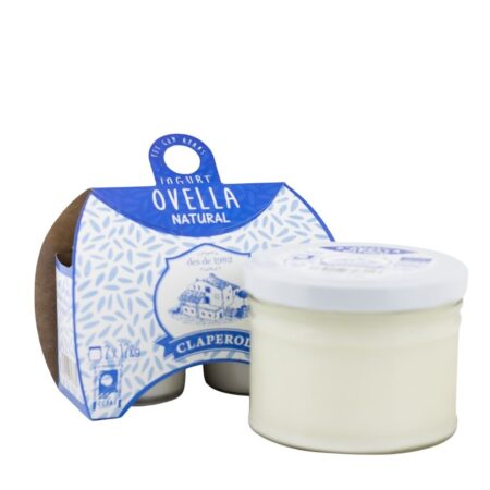 Yogur natural de cabra 2x128g Claperol ECO