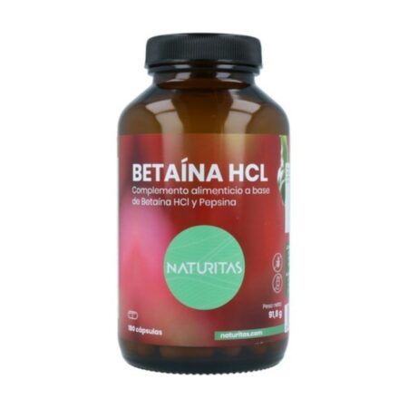 134560673 Betaína Hcl Amb Pepsina 180 Càpsules Naturitas Essentials