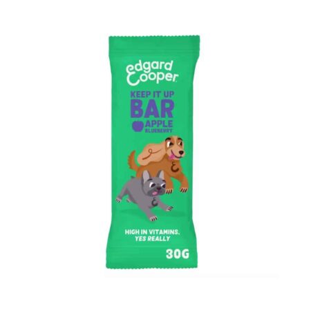 144268947 Dog Bar Apple Blueberry 30gr Edgard Cooper 5407009646744