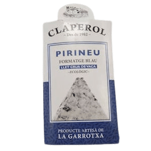 Fromage Pyrénées bleu lait cru vache 150gr Claperol ECO