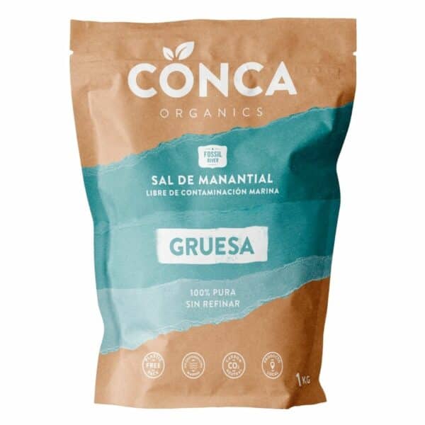 Sal Blanca De Manantial Gruixuda 1kg La Conca Eco