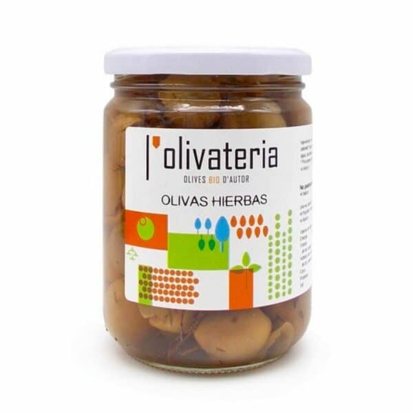 Olives Herbes 435gr Olivateria Eco